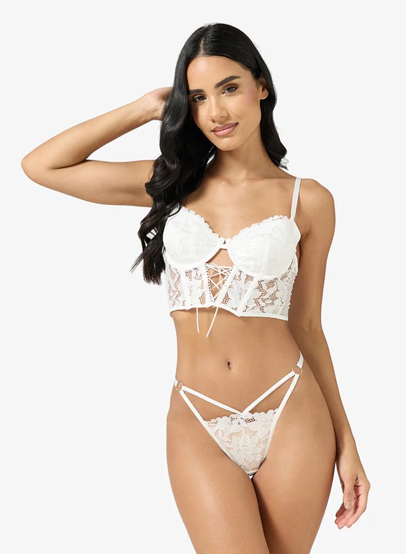 ELLA Lace Bra & Brief Set