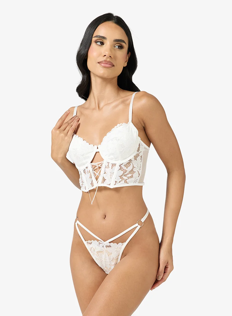 ELLA Lace Bra & Brief Set