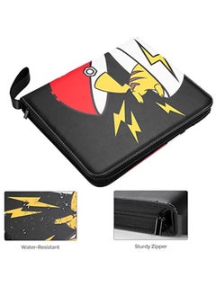 Filly 9-Pocket Binder Compatible with Trading Card, 900 Pockets Portable Trading Cards Holder Collector Album with 50 Removable Sheets  - Image 4