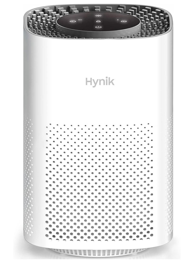 Hynik Air Purifiers for Bedroom Up to 20 m², H13 True HEPA Filter for Smoke Pollen Dander Hair Smell, 24db Filtration System Office Living Room Kitchen - Image 1