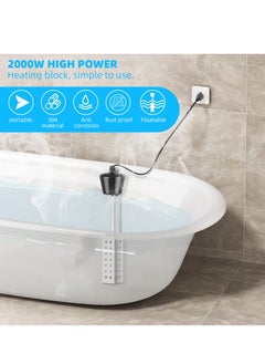 Electric Immersion Water Heater, 2500W Pool Heater with Stainless Steel, Floating Bucket Heater, Guard Water Heater for Bathtub, Garden, Portable Water Heater for Inflatable Pool - pzsku/Z3DE04E8DB56328DE71CBZ/45/_/1718095669/dc972c79-c941-4959-a0c6-0a3b80725ce4