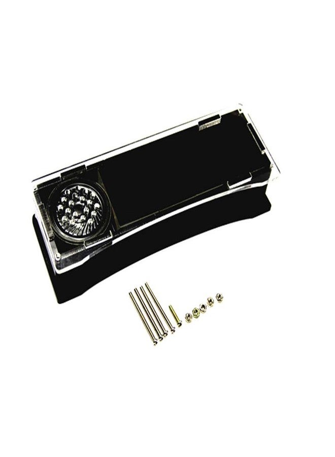 Kunhe DIY Alarm Clock Kit with 4-Digit LED and Transparent Case (Green) - Image 2