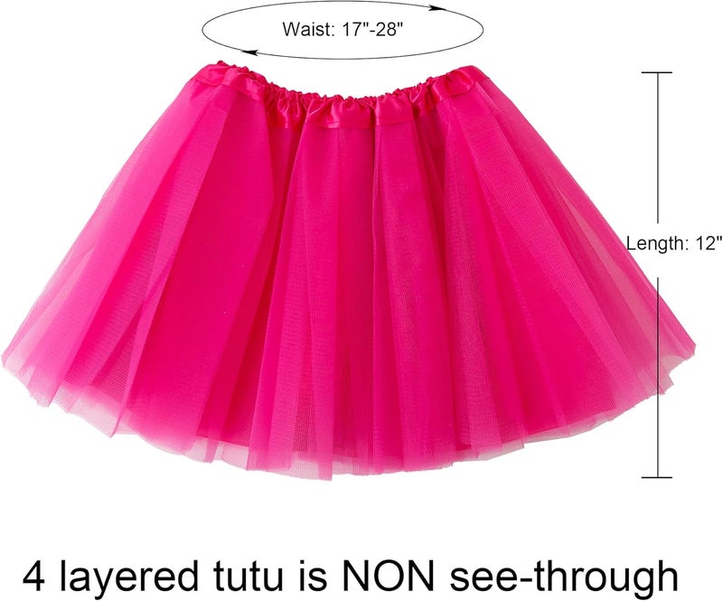 Jastore Girls Layered Stars Sequins Tutu Skirt Princess Ballet Dance Dress for 2-8 Years - Image 3