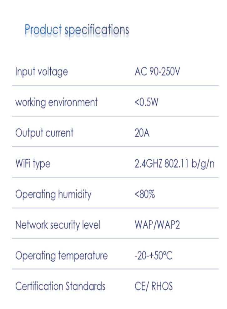 Lezonic Smart Tuya Wifi Socket 20A UK Smart Plug with Power Monitoring for Home Use and Everyday Energy Management - Image 4