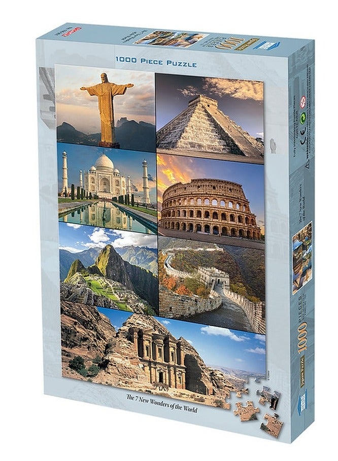 توماكس بازل عجائب الدنيا السبع الجديدة 1000 قطعة - 100-261 - Image 1
