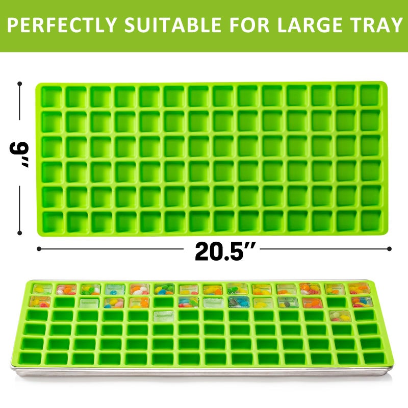 Friheten Large 6 Pcs Silicone food molds for harvest right freeze dryer Large trays, Silicone Food Molds for Harvest right freeze dryer accessories - Image 2