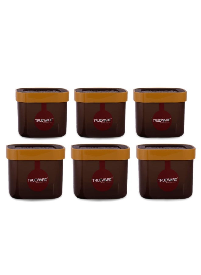 TRUEWARE ECO STORAGE HAMMERD 750ML*3,1000ML*3(SET OF 6 PCS) - Image 1
