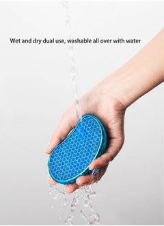 Generic Glass Foot File Remover, Innovative Nano Crystal Feet Scrubber for Travel Use, Portable Pedicure Foot Scraper for Cracked Heel (Honeycomb)  - Image 3