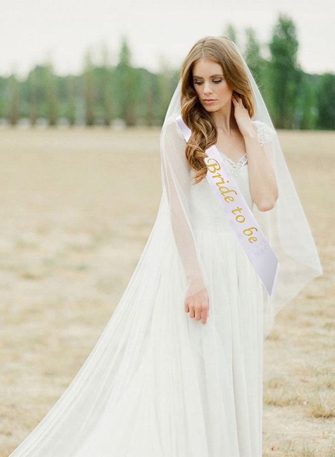 MARGOUN Bride To Be Kit Party Wedding Decorations Party Favors Accessories With Glasses Gold - Image 4