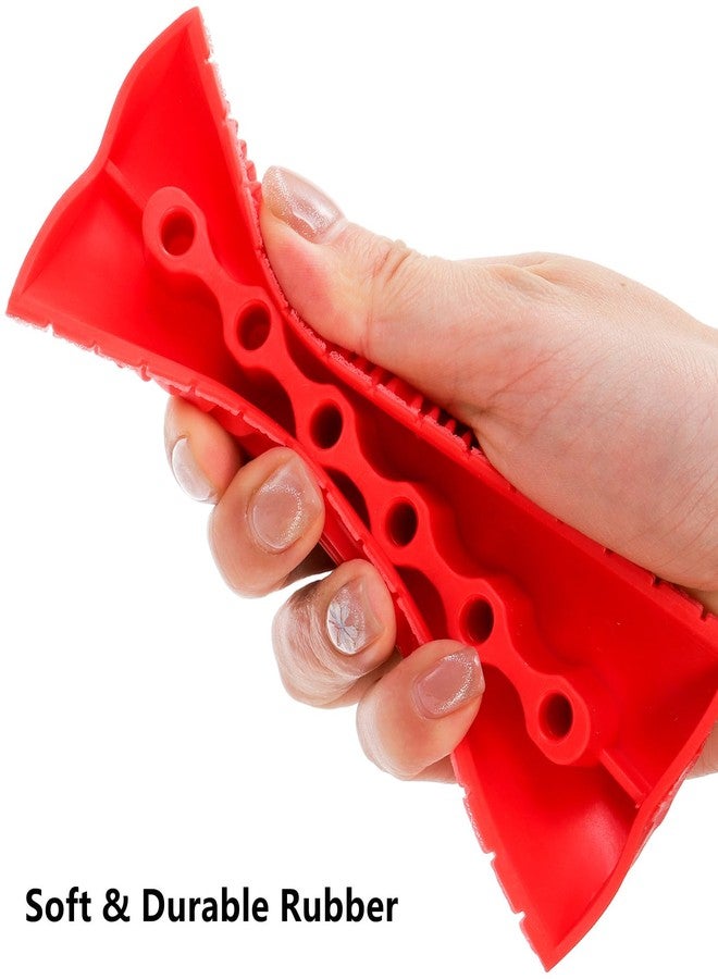 DEAYOU 6 Pack Wood Grain Tool Set, 7" Faux Wood Graining Roller, DIY Rubber Wood Pattern Paint Tool with Handle for Wall Art Painting Room Decoration - Image 4