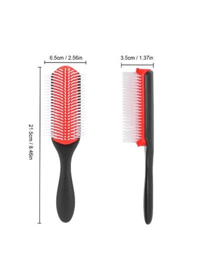 جينتيك مشط فرشاة شعر مضاد للكهرباء الساكنة متعدد الألوان 4.00 سم - Image 3