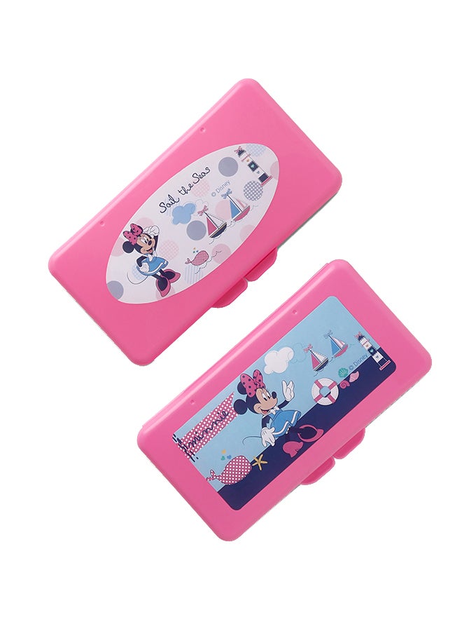 Disney Pack of 2 Plastic Tissue Case Diaper Duty Organizer - Image 1