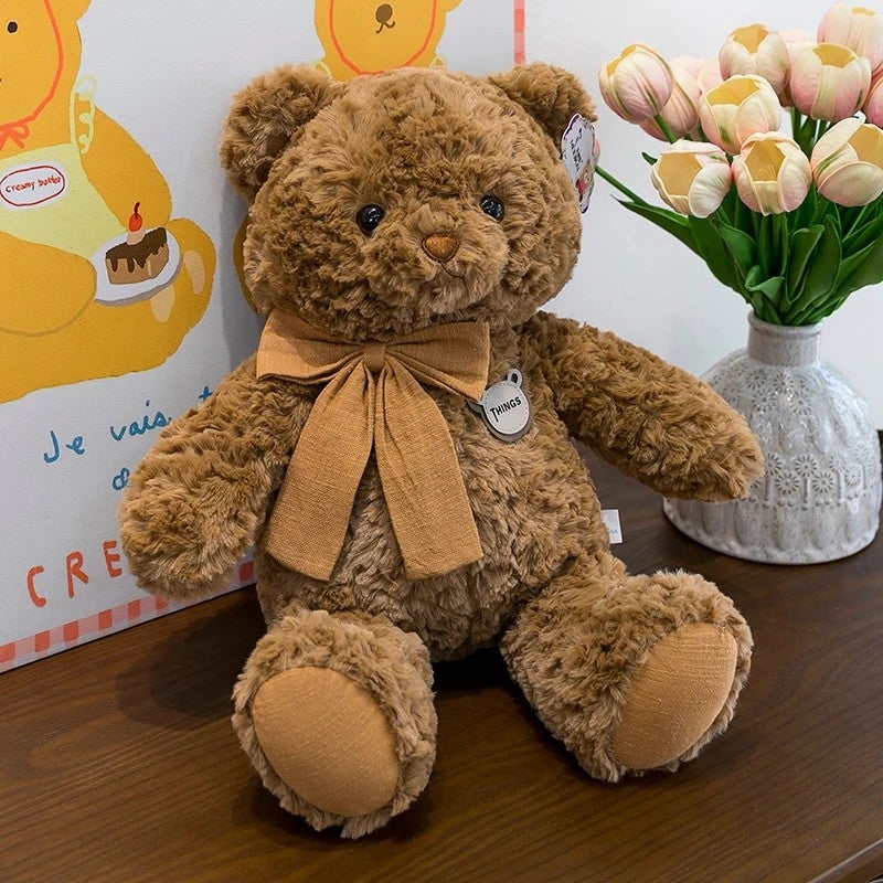 Y&D New Plush Animal Fur Teddy Bear – Soft Stuffed Animal Toys for Kids, Cuddly Children's Gift for Boys and Girls - Image 3