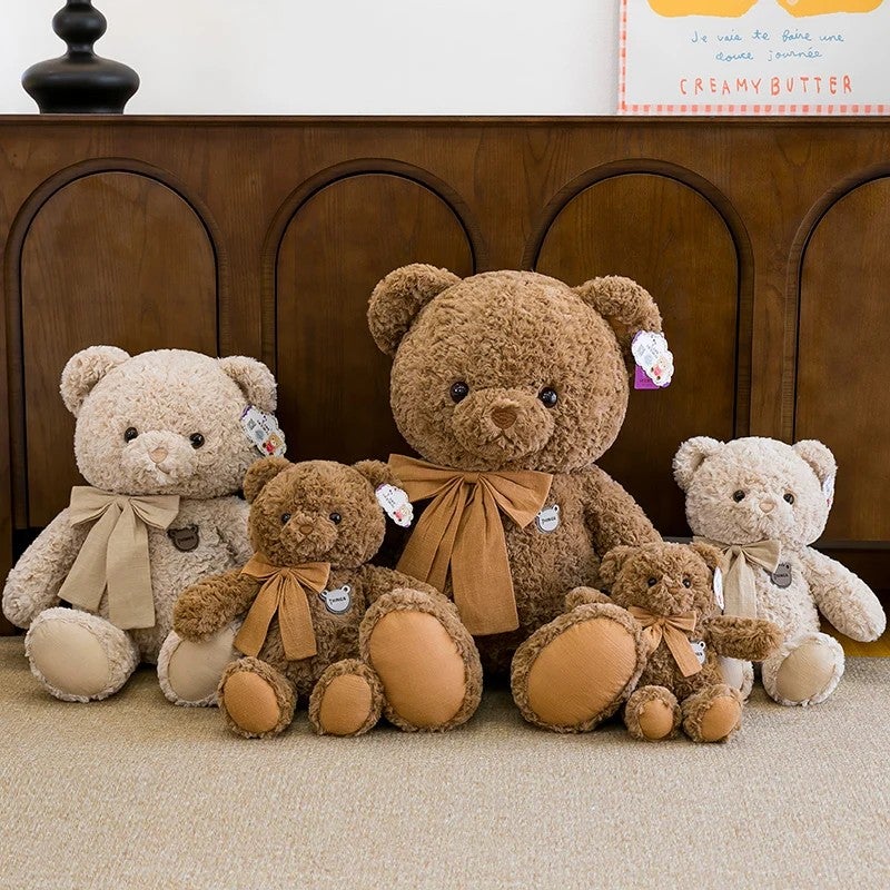 Y&D New Plush Animal Fur Teddy Bear – Soft Stuffed Animal Toys for Kids, Cuddly Children's Gift for Boys and Girls - Image 2