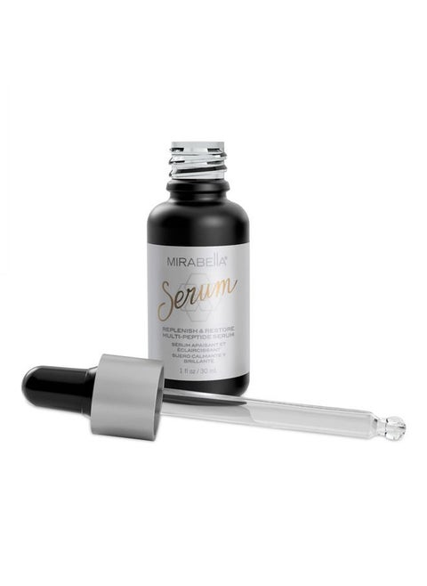 Replenish & Restore Multi-Peptide Anti Aging Face Serum for Hyperpigmentation & Redness Relief - Vitamin C & 0.5% Retinol Infused Dark Spot Corrector