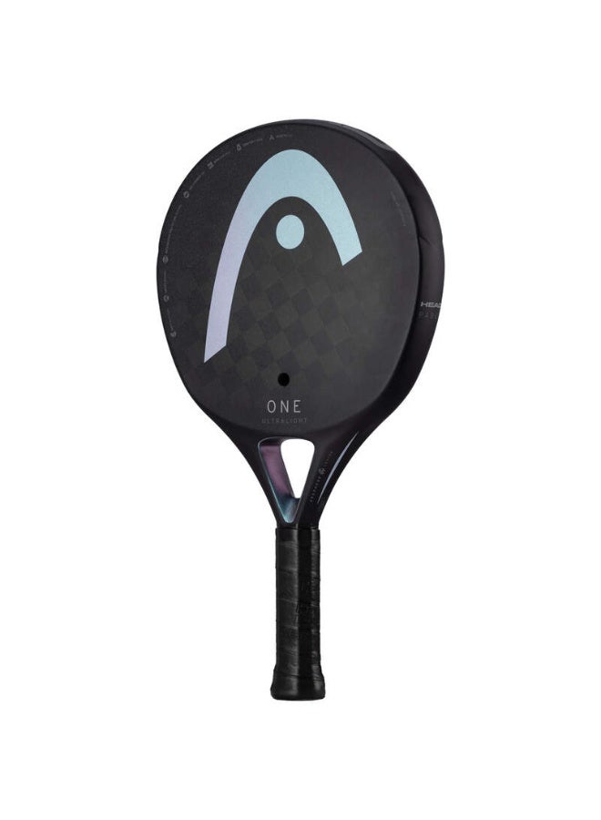 One Ultralight 2025 Black Premium Padel Equipment for Performance, Comfort and Durability