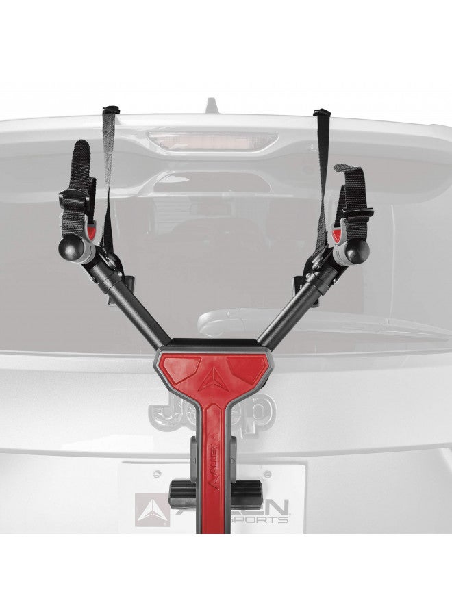 Allen Sports Ultra Compact Folding 1-Bike Trunk Mount Rack, Model MT1-B, Gray powder coated - Image 5