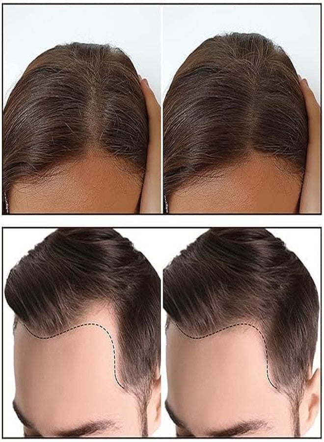 KINTIN Hairline Powder Stick,Hair Shadow Root Touch Up With Eyebrow Stamp Kit Waterproof Hair Shading Sponge Pen Hair Filler Powder For Cover Gray Hair Root, Hair Touch-Up, Thin Hair (BLACK)(4 gram) - Image 5