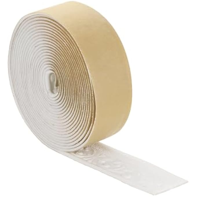 SELF-ADHESIVE 3D WALL EDGING 362"X3.1" FLEXIBLE PEEL AND STICK MOLDING TRIM FOR WALL MIRROR DOOR WARDROBE GAP SEALING FRAME LINES, WHITE - Image 3