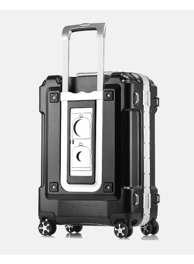 NKX Set of 2 Premium Expandable Aluminum Frame ABS & PC Suitcase 20 Inch And 29 Inch - Image 3