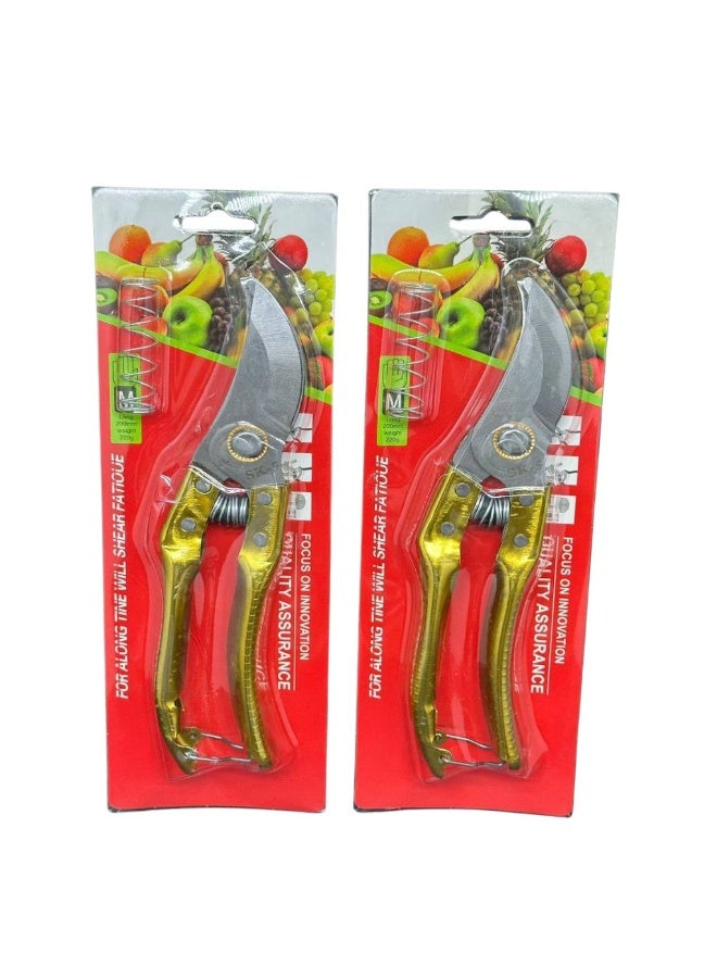 مقص شجر دهبي 18مللي AS-27 – أداة تقليم دقيقة للنباتات والأشجار