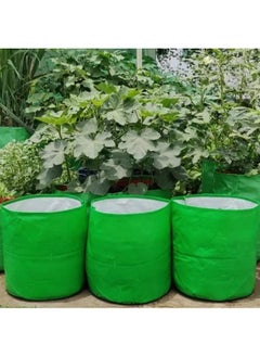 MASHKI MASHKI HDPE Grow Bags 24"x24" Inches Grow Bags for Home Gardening/Terrace/Balcony Gardening/Vegetable Plants for Home Gardening Big Size (24"x24" Pack of 4)  - Image 3