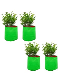 MASHKI MASHKI HDPE Grow Bags 24"x24" Inches Grow Bags for Home Gardening/Terrace/Balcony Gardening/Vegetable Plants for Home Gardening Big Size (24"x24" Pack of 4)  - Image 1
