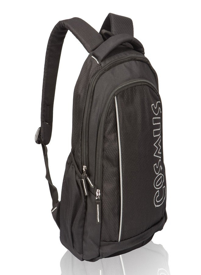 Cosmus Neptune Casual College Backpack/School Bag (Black) - Image 2