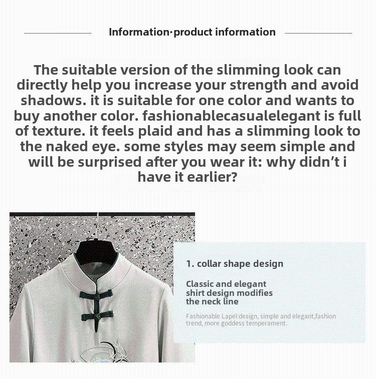 Republic Of China Style Vertical Collar Plus Size Slimming Tang Suit Chinese Embroidery Retro Elegant Suit Wide Leg Pants Two-Piece Set For Summer - Image 4
