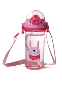 Fissman Water Bottle For Kids BPA Free Non-Toxic, Plastic 460ml  - Image 4