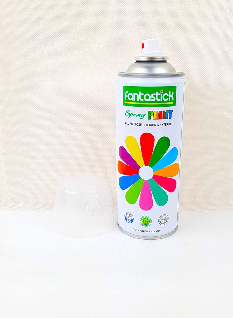 Fantastick طلاء رذاذ متعدد الأغراض 400 مل لون شفاف - Image 2