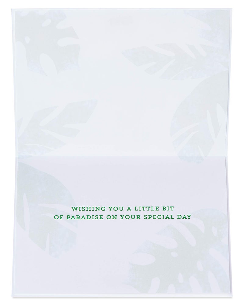Papyrus Fathers Day Card (Wishing You Paradise) - Image 2