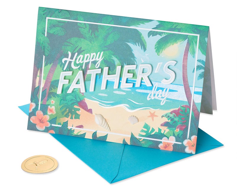 Papyrus Fathers Day Card (Wishing You Paradise) - Image 4