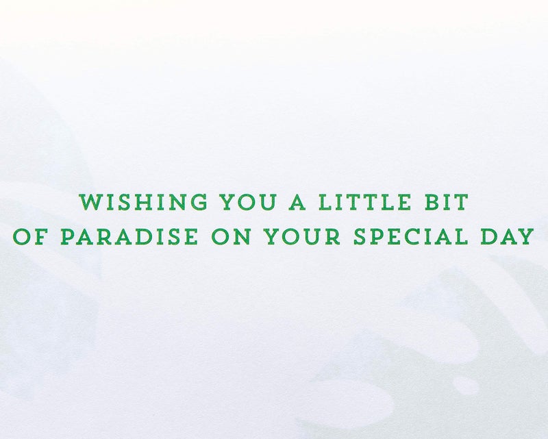 Papyrus Fathers Day Card (Wishing You Paradise) - Image 3