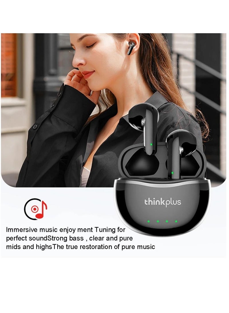 Lenevo - Lenovo X16 Wireless Headphones Bluetooth 5.2 TWS Headphones Thinkplus X16 Stereo Music Sports Earbuds with Mic - Image 1