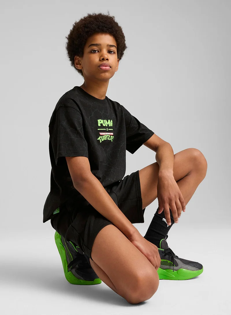 PUMA Youth All Over Printed Relaxed T-Shirt