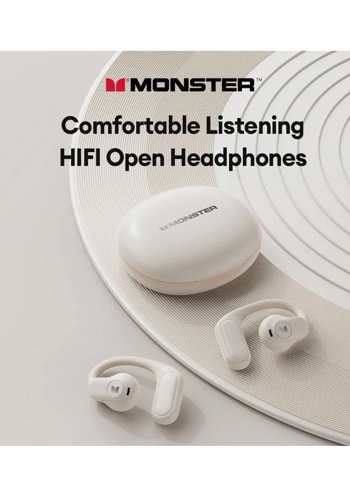 Monster Airmars XkO15 True Wireless Bluetooth V5.4 Earbuds - Beige - Image 3