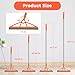 wlich 2in1 Air Broom 180 Rotating 54 Inch Adjustable Silicone Rubber Broom Includes 2 Scraping Strips Sweep and Silicone Tools with Long Handle for Cleaning BathroomsGlassTilesPet Hair - Image 4