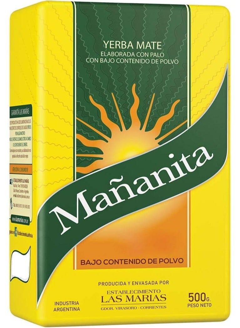 Yerba Mate Mananita Low Dust 500 Gram - Image 1