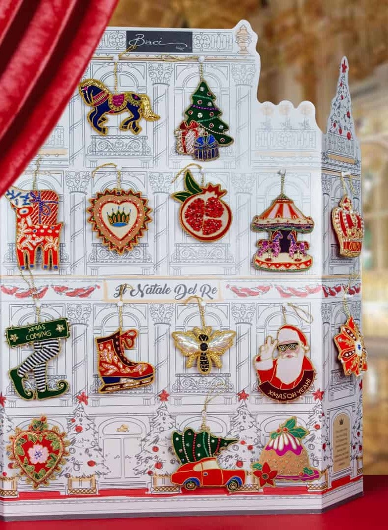 Baci milano Christmas decoration FABRIC HANDMADE ORNAMENTS STAR - Image 2