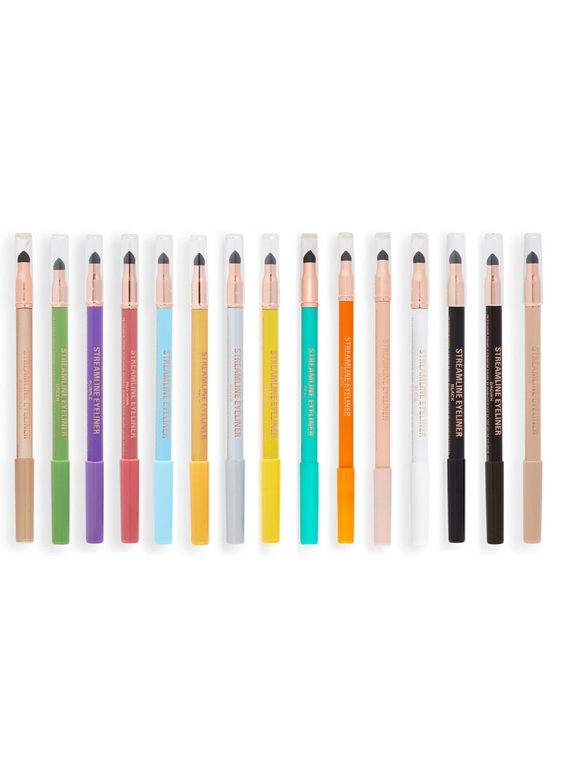 REVOLUTION Makeup Revolution Streamline Waterline Eyeliner Pencil Hot Pink - Image 4