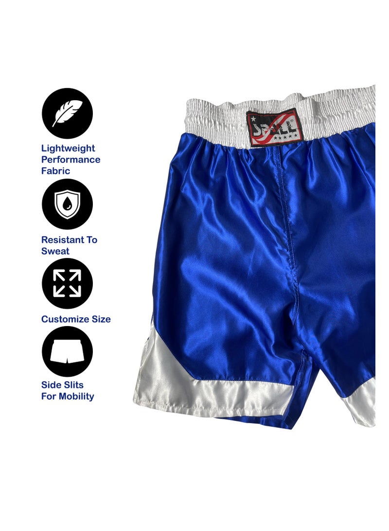 Spall Boxing Shorts For Men Muay Thai Shorts For Kickboxing Wrestling Grappling Fight And Cross Training Martial Arts Training Gym Clothing  - Image 2