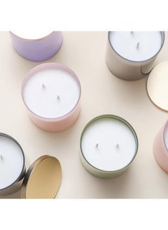 Goodpick Goodpick Wisteria Lavender Scented Candles, 22 oz Soy Candles, Candles for Home Scented, Large Jar Candle, Gifts for Women, Mom, Birthday, Friendship, Graduation, Purple, 2 Wicks Highly Scented  - Image 5