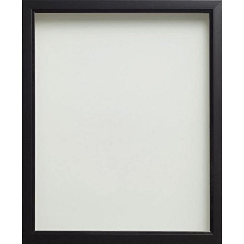 Frame Company Drayton Range Black 8x6 inch Picture Photo Frame  Choice of Sizes Fitted with Real Glass