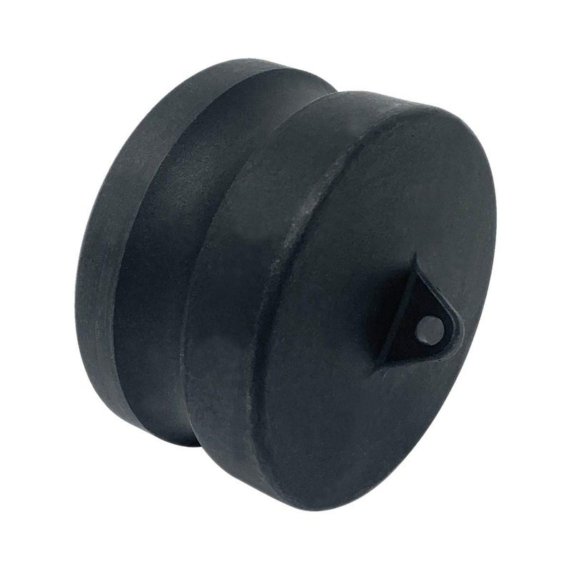 Gloxco Cam and Groove Fitting, Polypropylene, Type DP, 3" Male Camlock Dust Plug (CAM-30-DP-PP) - Image 4