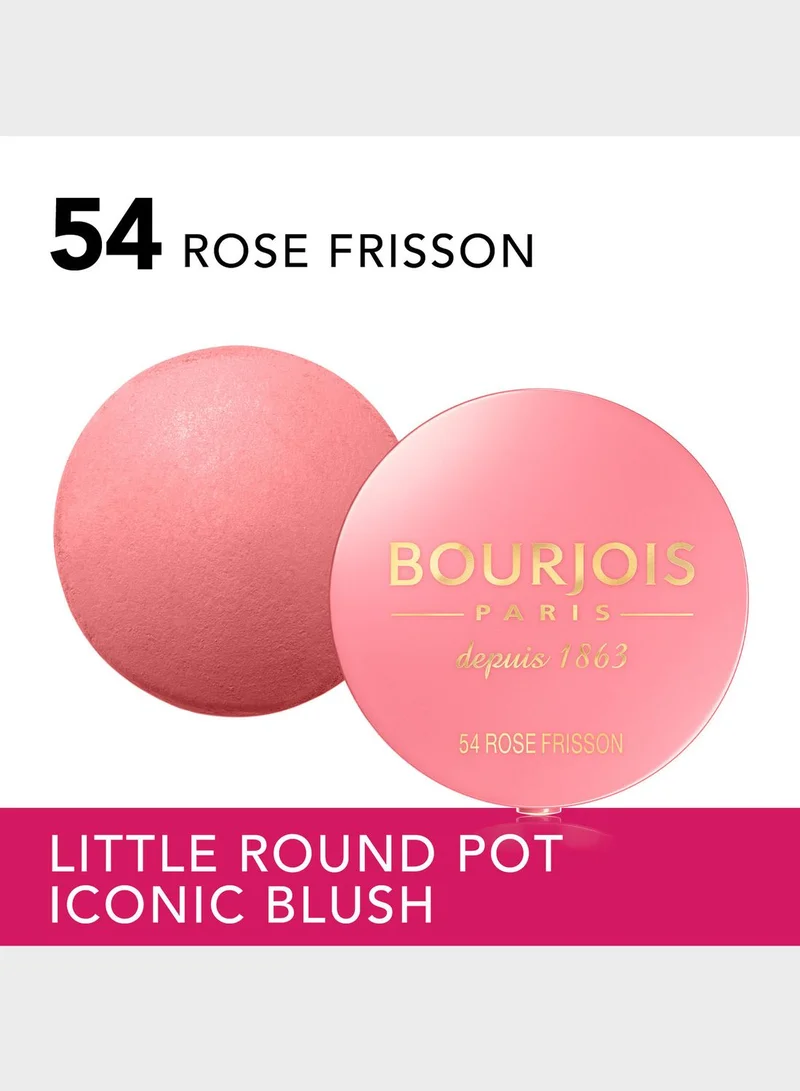 BOURJOIS PARIS Bourjois Little Round Pot Blusher – 54 – Rose Frisson, 2.5g
