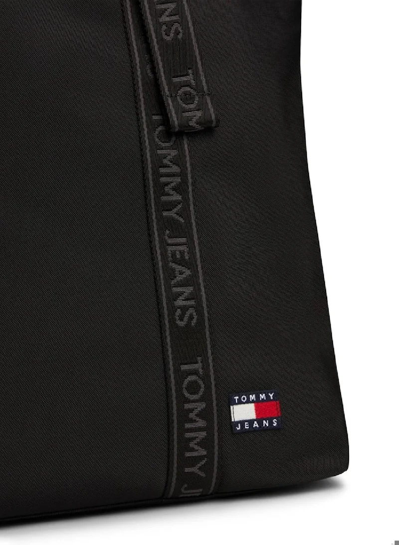 TOMMY JEANS Women's Essential Daily Tote Bag - Polyester, Black