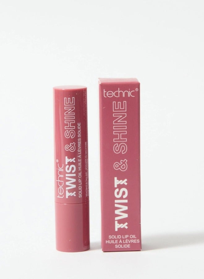 Technic زيت شفاه تكنيك تويست آند شاين - وردي نود - Image 2