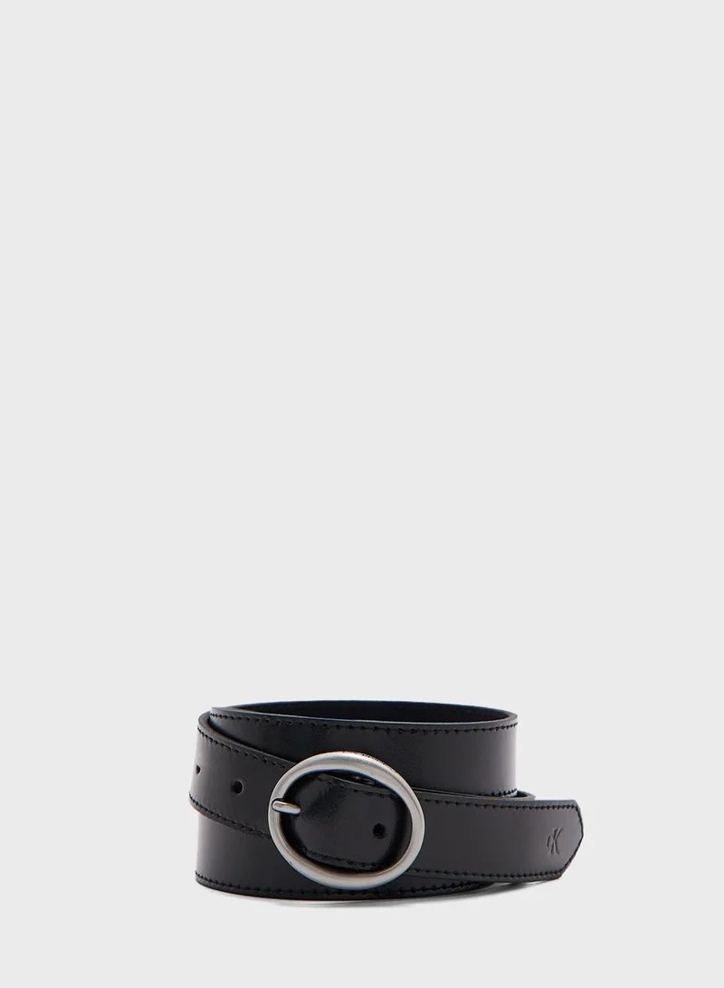 CALVIN KLEIN Round Allocated Hole  Belt