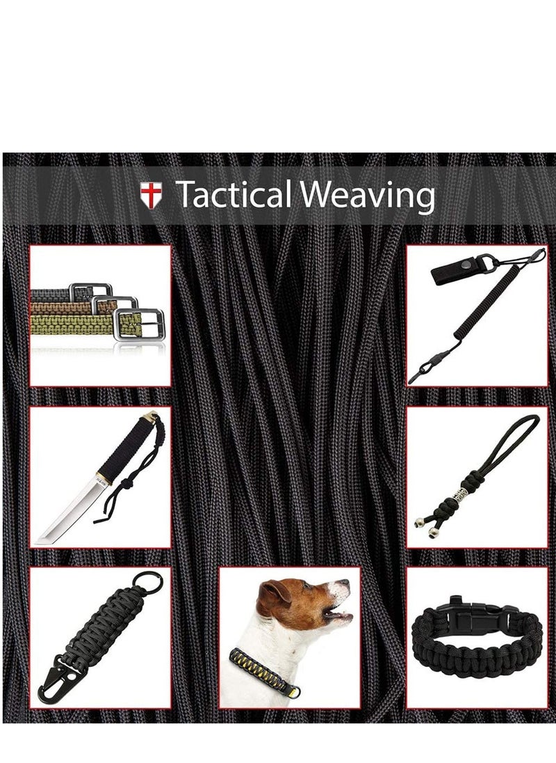 Generic - Rope Mil-Spec Para Cord Mil Spec Commercial Grade 550Lb Camping Rope Hiking Survival Boy Scout Parachute Cord Outdoor Hammock 550 Paracord - Image 1